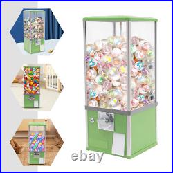 Light Green Gumball Vending Machine Coin-Op 25¢ (4 Coins) Fits 45mm Capsules