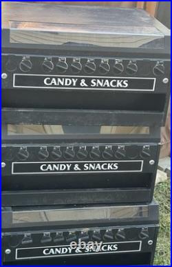 Lot of 4 used small vending machine. (pickup only)