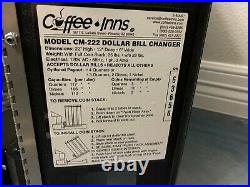 (LotB) Coffee Inns CM-222 Vending Dollar Bill $1 Coin Quarter Machine Changer