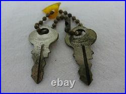 M. H. Rhodes Mark-Time Dime & Quarter Mechanical Coin Timer 2 Chicago Lock Keys