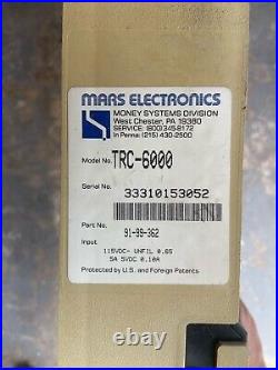 Mars TRC6000 115V Coin Mech Acceptor Vending Machine Tested Working