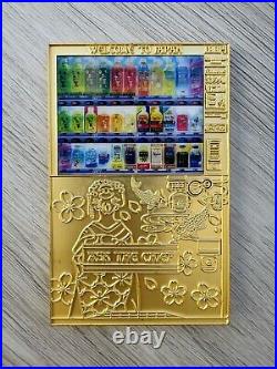 Matt Gold Limited Edition Japanese Vending Machine CPO Challenge Coin