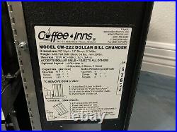 NEW Coffee Inns CM-222 Vending Dollar Bill $1 Coin Quarter Machine Changer
