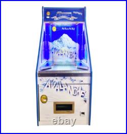 NEW Coin Quarter Pusher Machine Arcade with Bill Acceptor Avalanche Casino Vending