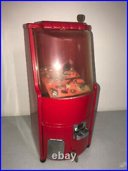 NORTHWESTERN JET GUMBALL Vintage Vending Machine Antique Coin Op NICE