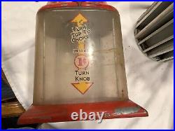 NORTHWESTERN Vintage gumball candy peppermint coin op Vending Machine 1 Penny