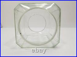 New old stock OEM Glass Globe for Simmons Model A 1934 glass embossed 8 sided