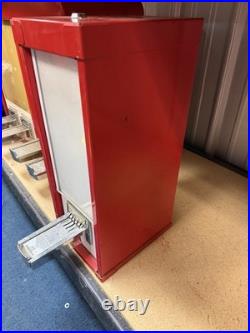 Northwestern Super 60 Red Bulk Candy/Gumball Vending Machine with Coin Mechanism