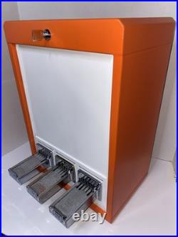 Orange 3 Column Sticker Tattoo Pokemon Card Vending Machine Sports Cards $1 Vend