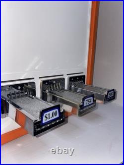 Orange 3 Column Sticker Tattoo Pokemon Card Vending Machine Sports Cards $1 Vend