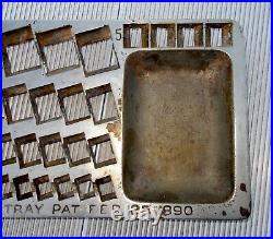 Original Staats Money Coin Changer Tray Cohoes, NY Pat. Feb. 25, 1890 Antique