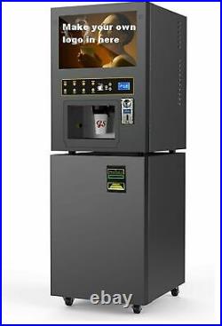 PREPROGRAMMED Coin/Note drink dispenser Vending Cappuccino machine (GTS204)