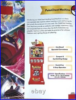 Pokémon Card Vending Machine Coin Operated