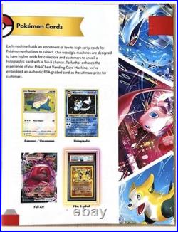 Pokémon Card Vending Machine Coin Operated