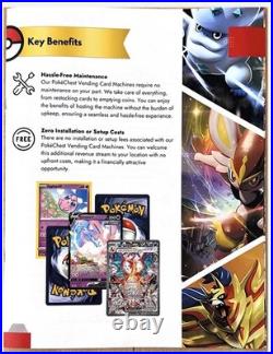 Pokémon Card Vending Machine Coin Operated