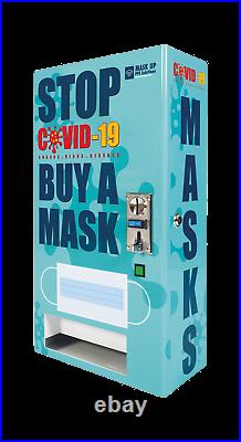Portable Mask / PPE-50 Vending Machine, Coin