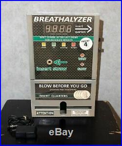 Professional Coin Operated Alcohol Tester Breathalyzer Vending Machine