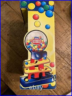 RARE 2015 Tumble Tower 10 Inch Gumball Machine Coin Bank Dubble Bubble