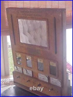 Rare 1 Cent Penny Coin Operated Machine Art Deco 1920's 1930's