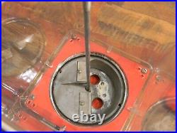 Rare Coin Mechanism Northwestern 2 Cent Gumball Machine with Unique Decal & Key