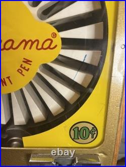 Rare Vendorama Floor Pedestal Model, Coin Op 10¢ Ballpoint Pen Vending Machine
