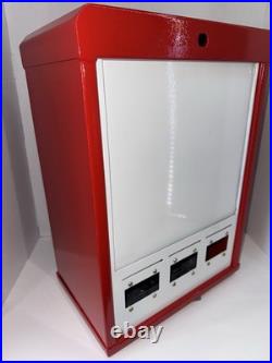 Red 3 Column Sticker Tattoo Pokemon Card Vending Machine Sports Cards No Mechs