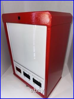 Red 3 Column Sticker Tattoo Pokemon Card Vending Machine Sports Cards No Mechs