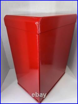 Red 3 Column Sticker Tattoo Pokemon Card Vending Machine Sports Cards No Mechs