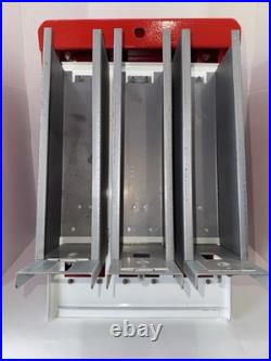 Red 3 Column Sticker Tattoo Pokemon Card Vending Machine Sports Cards No Mechs