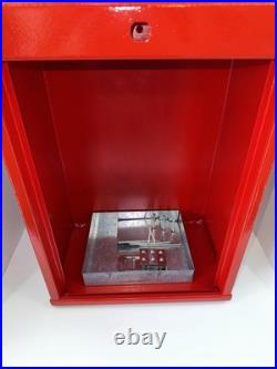 Red 3 Column Sticker Tattoo Pokemon Card Vending Machine Sports Cards No Mechs