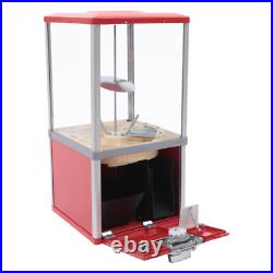Red Coin Operated Capsule Toy Vending Machine 200 Capacity