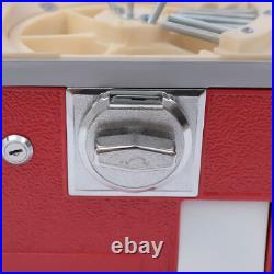 Red Coin Operated Capsule Toy Vending Machine 200 Capacity