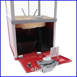 Red Coin Operated Capsule Toy Vending Machine 200 Capacity