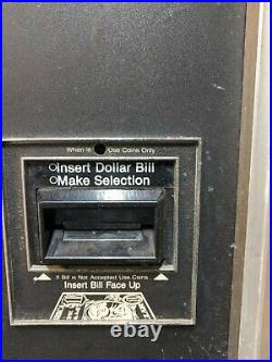 Rowe Candy Snack Vending Machine With Coin Op Dollar Validator