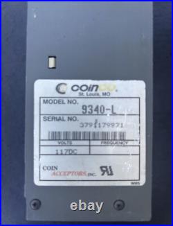 Rowe Vending Machine Coinco 9340-L 117V COIN MECH COIN ACCEPTOR Changer Tested Rowe Vending Machine Coinco 9340-L 117V COIN MECH COIN ACCEPTOR Changer Tested
