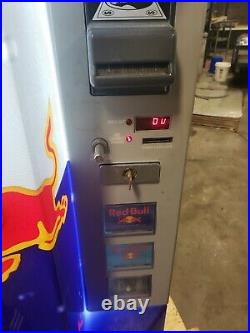 Royal 372 Red Bull Soda Vending Machine model RvRB-372-3 dallor coin