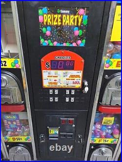 Sammy Prize Party vending machine by Sammy 100% Working MONEY MAKER