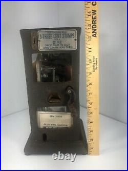 Schermack Postage 3 Cent Visible/clear Stamp Vending Coin Operated Machine