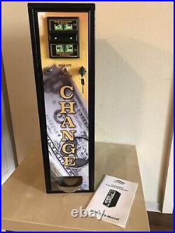 Seaga $1/$5 Bill Changer Coin Maker Vending Machine $120/$180 Cap. JCM DBV-20