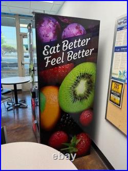 Seaga Vending Machine- Model HY2200 Food & Drink Cash, Card, Tap & Apple Pay