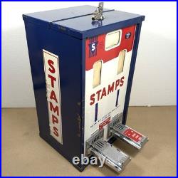 Shipman Postage Stamp Vending Machine GX5 Working Inserts Lock Keys + Coin Tray