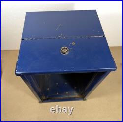 Shipman Postage Stamp Vending Machine GX5 Working Inserts Lock Keys + Coin Tray