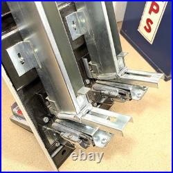 Shipman Postage Stamp Vending Machine GX5 Working Inserts Lock Keys + Coin Tray