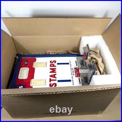 Shipman Postage Stamp Vending Machine GX5 Working Inserts Lock Keys + Coin Tray