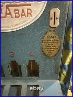 Shipman Select A Bar Vintage COIN OP VENDING TABLE TOP MACHINE 1 Cent Penny
