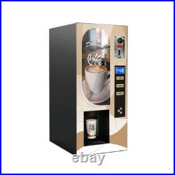 Smart Commercial Fully Automatic Self Coin 3 Instant Coffee Vending Machine NEW