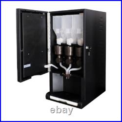 Smart Commercial Fully Automatic Self Coin 3 Instant Coffee Vending Machine NEW