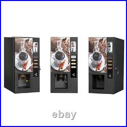 Smart Commercial Fully Automatic Self Coin 3 Instant Coffee Vending Machine US