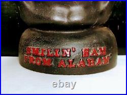 Smiling Sam from Alabam The Salted Peanut Man Large Coin Op Peanut Machine Head