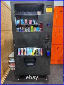 Snack & Drink Vending Machine with Coin, Bill Acceptor Credit Card PHONE Reader